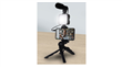 KIT STREAMING TRIPODE + LUZ + MIC P/ CELULARES