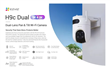 CAMARA WIFI H9C 3K EXTERIOR EZVIZ DUAL LENS