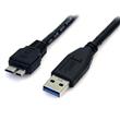 CABLE MICRO USB 3.0 a USB p/HDD EXTERNO 50CM