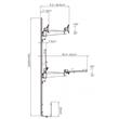 SOPORTE MONITOR+TECLADO+CPU WMS-1001