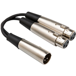 CABLE Y XLR M X 2 XLR H  90CM  7783