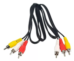 CABLE AV 3 RCA X 3 RCA  1.8mts