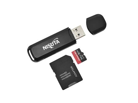LECTOR DE MEMORIA SD+MICRO SD USB 3.0 CR10 NISUTA