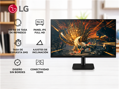MONITOR 24" LG MS500 100HZ