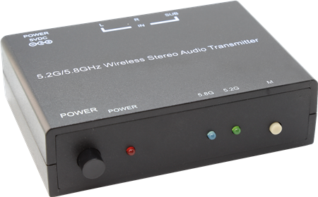 TRANSM / RECEPTOR INALAM. STEREO C/AMPLIFICADOR