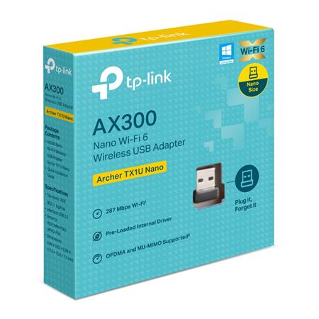 PLACA TX1U NANO WIFI USB AX300 WIFI6