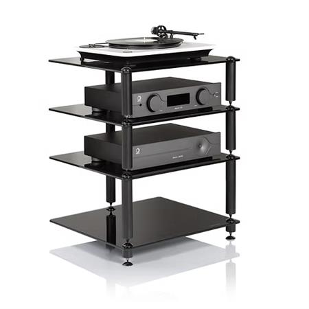 MUEBLE HI FI BERGEN 2 BLACK NORSTONE