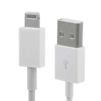 CABLE IPHONE  LIGHTNING A USB  1mt