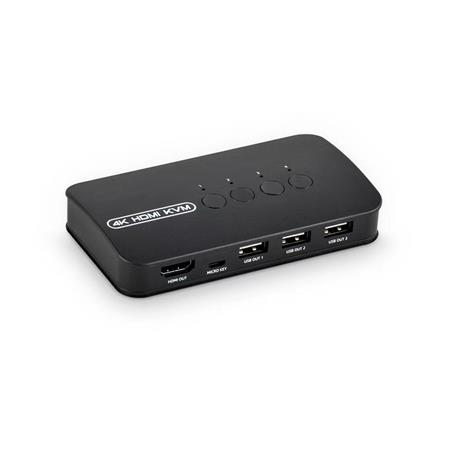 KVM HDMI 4X1 V2.0B 4K PURESONIC