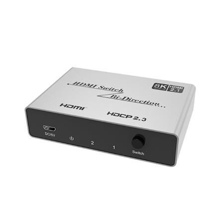 SELECTOR HDMI V2.1 8K  60HZ  2x1  A-1482