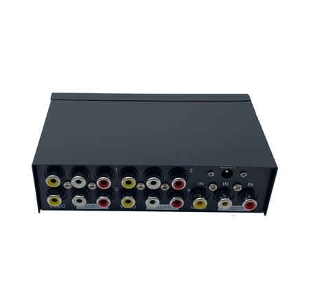 SPLITTER VIDEO/AUDIO 1 X 4 SALIDAS RCA COMPOSITE