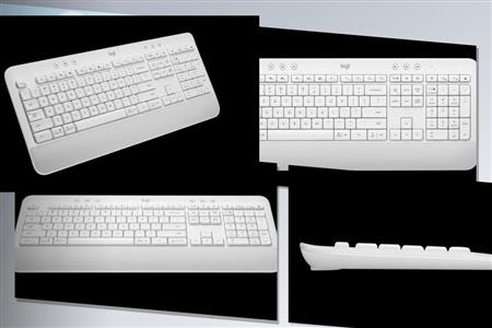 TECLADO WIRELESS BLUETOOTH  K650 LOGITECH BLANCO