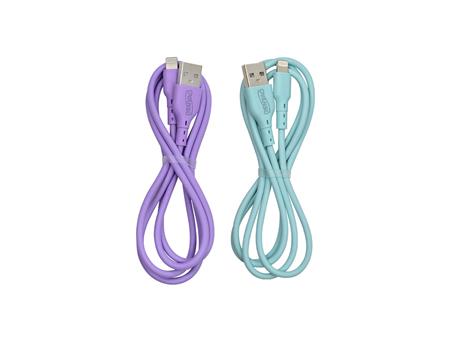 CABLE LIGHTING A USB 1m  2.4A NISUTA CAUSIP12