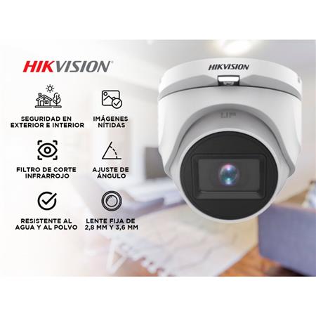 CAMARA DOMO DS-2CE76D0T-EXIMF HIKVISION EXT