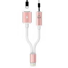 ADAPT.AUDIO LIGHTNING A 3.5MM C/CARGA P/APPLE