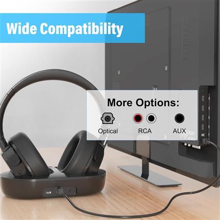 AURICULAR BLUETOOTH P/TV C/BASE EMISORIA DIGITAL