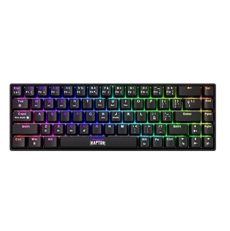 TECLADO MECANICO RAPTOR M68 GAMER LED