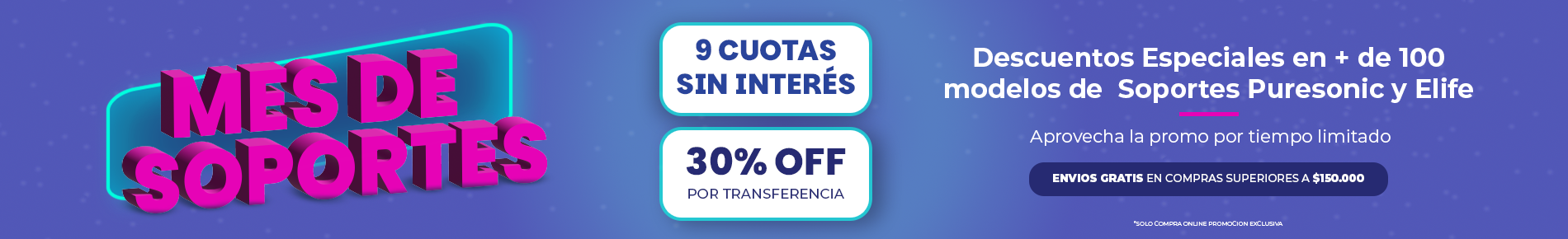 soportes 9 cuotas